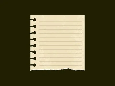 Torn paper edge with distressed texture design elements ideal for scrapbookin Illustrazione stock