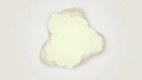 Torn Paper Effect: Aged Texture Background with Rough Edges and Subtle Shadow Stock Footage 346659573