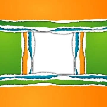 Torn paper Stock Illustration