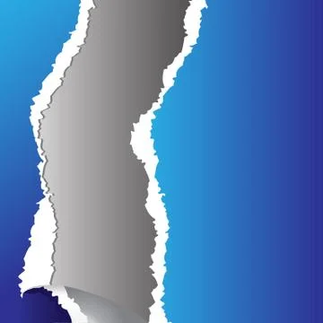 Torn paper Stock Illustration