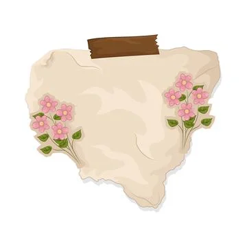 Torn Paper Illustration Stock Illustration