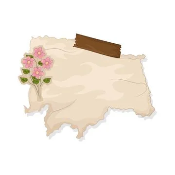 Torn Paper Illustration Stock Illustration