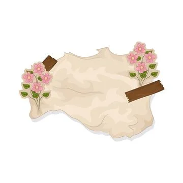 Torn Paper Illustration Stock Illustration