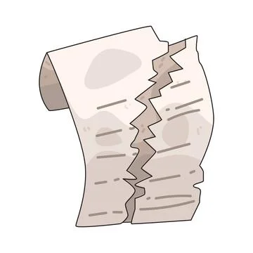 Torn Paper illustration Stock Illustration