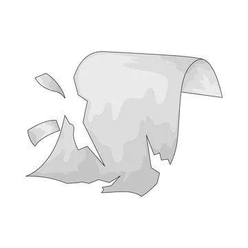 Torn Paper illustration Stock Illustration