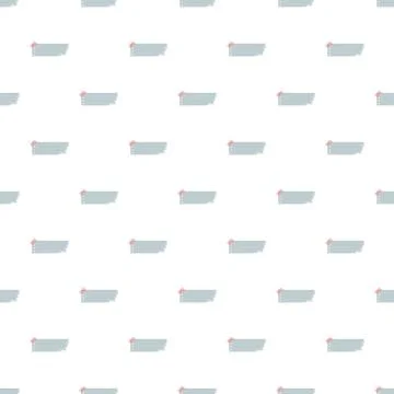 Torn paper note seamless pattern for organization Stock Illustration