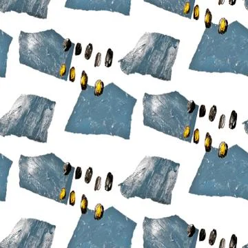 Torn paper pattern Stock Illustration