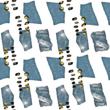 Torn paper pattern Stock Illustration