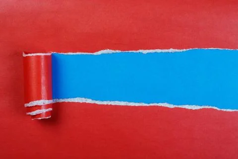 Torn paper Foto stock