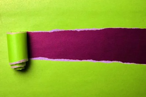 Torn paper Foto stock