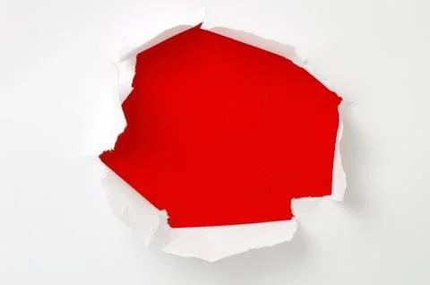 Torn paper Foto stock