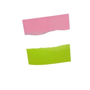 Torn paper rectangles on black background flat lay composition Stock Illustration