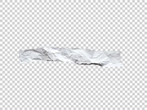 Torn Paper Scrap Isolated Stock-Fotos