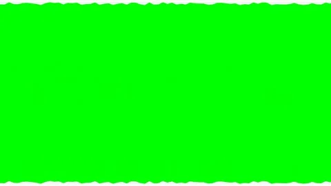 Torn paper screen tear transition on green screen Video stock 343494919