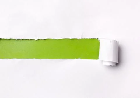 Torn paper with space Foto stock