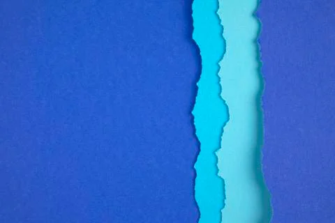 Torn paper strip borders. Stock Photos