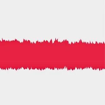 Torn paper strip 库存插图