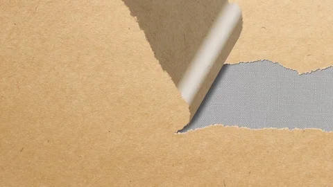 Torn paper strip+Luma Matte Video stock 121107066