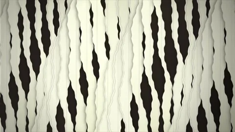 Torn Paper Texture Background - Ripped Edges, Abstract, Grunge, White on Blac Stock Footage 346661091