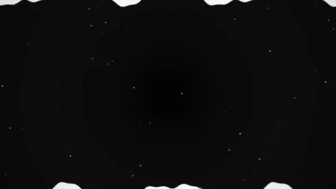 Torn Paper Transitions. Black torn paper transition effect on white background Stock Footage 341547741