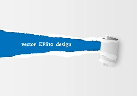 Torn paper2 Stock Illustration