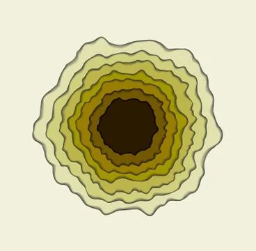 Torn papers. Stock Illustration