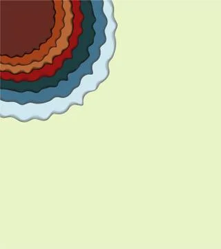 Torn papers. Stock Illustration