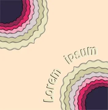 Torn papers. Stock Illustration