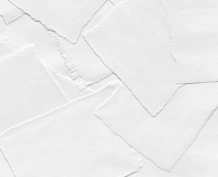 Torn pieces of paper Foto stock