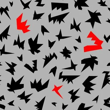 Torn pieces pattern seamless. Sofa Fabric Background Stock Illustration