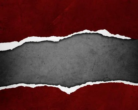 Torn red concrete Stock Photos