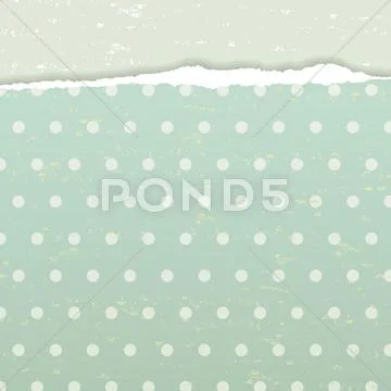 Torn retro background Stock Illustration