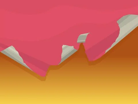 Torn ripped paper Stock Illustration