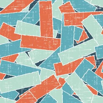 Torn scratch paper seamless pattern. Vector texture Stock Illustration