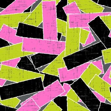 Torn scratch paper seamless pattern. Vector texture Stock Illustration