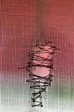 Torn sieve Stock Photos