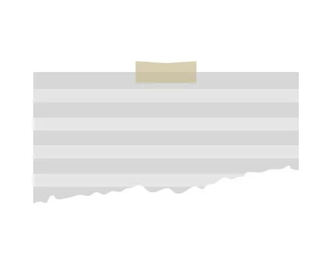 Torn striped paper Stock Illustration