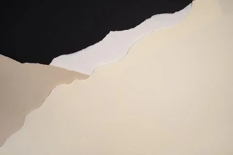 Torn strips of paper Stock Photos