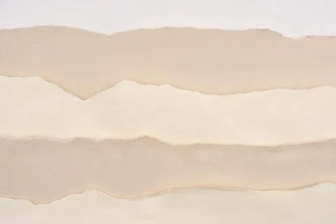 Torn strips of paper Foto stock