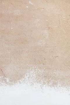 Torn wall texture with white bottom part Stock Photos