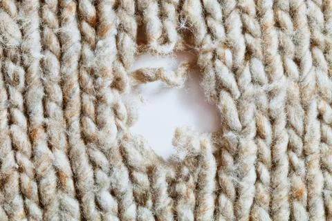 Torn wool Stock Photos