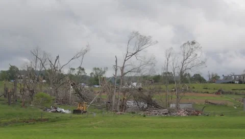 Tornado in Abingdon, VA Video stock 5277285