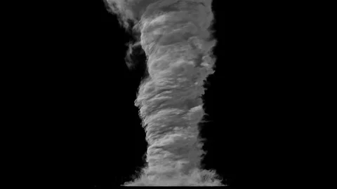 Tornado with alpha channel + sample files Stock Footage 74000255