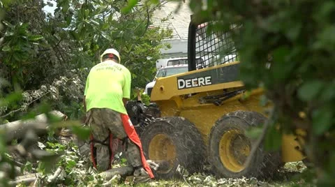 Tornado cleanup2 Stock Footage 11824781