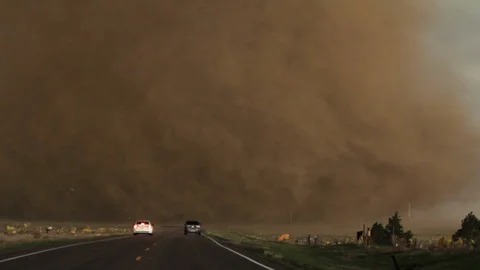 Tornado At Close Range Stock-Footage 102976295
