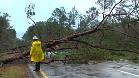 Tornado damage Video stock 27400087