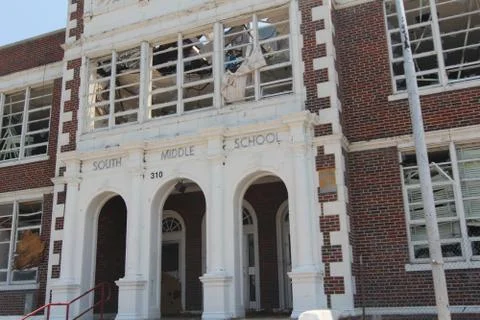 Tornado Damage - Severe Storm Stock Photos
