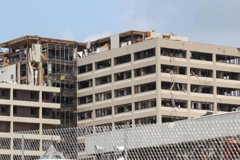 Tornado Damage - Severe Storm Stock Photos