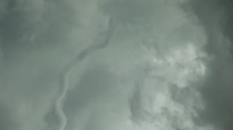 Tornado Disapating  Stock Footage 12626756