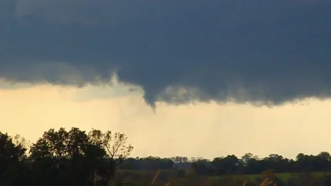 Tornado Dissipating in Hamilton Missouri Stock-Footage 304289236